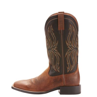 Ariat Western: Sport Rustler Botas Western Hombre - Marrones (JGKRB5207)